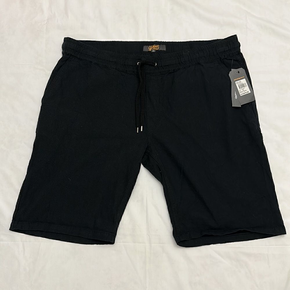 Johnny bigg men’s Byron linen blend short size 42